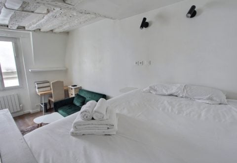 Studio rental in Paris, Rue Dauphine