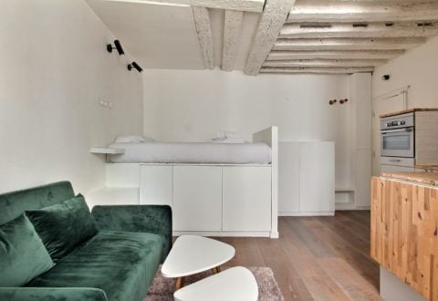 Furnished apartment Studio in Paris 6th, Rue Dauphine