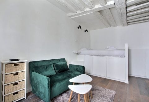 Studio rental in Paris, Rue Dauphine