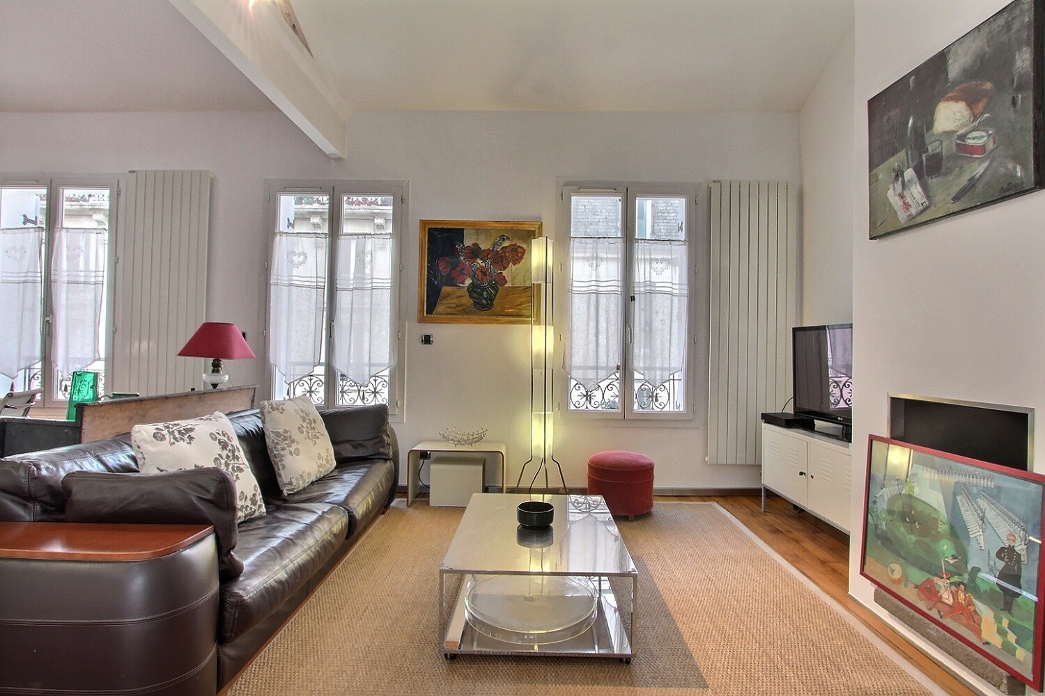 Location appartement 4 pièces à Paris, Rue de l'Amiral Roussin