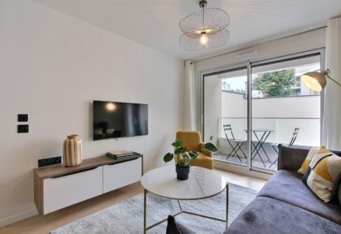 Location appartement 2 pièces à Paris, Rue de Lourmel