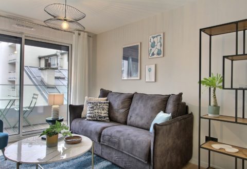 Furnished apartment 1 bedroom in Paris 15th, Rue de Lourmel