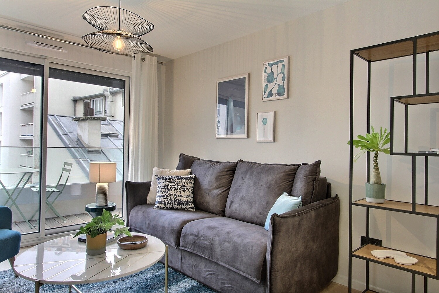 Location appartement 2 pièces à Paris, Rue de Lourmel