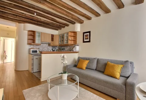Location appartement 2 pièces à Paris, Rue Mazarine