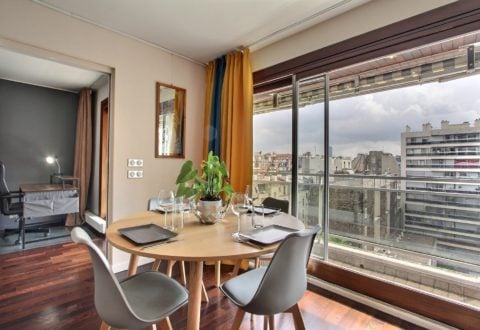 Location appartement 2 pièces à Paris, Rue de Lourmel