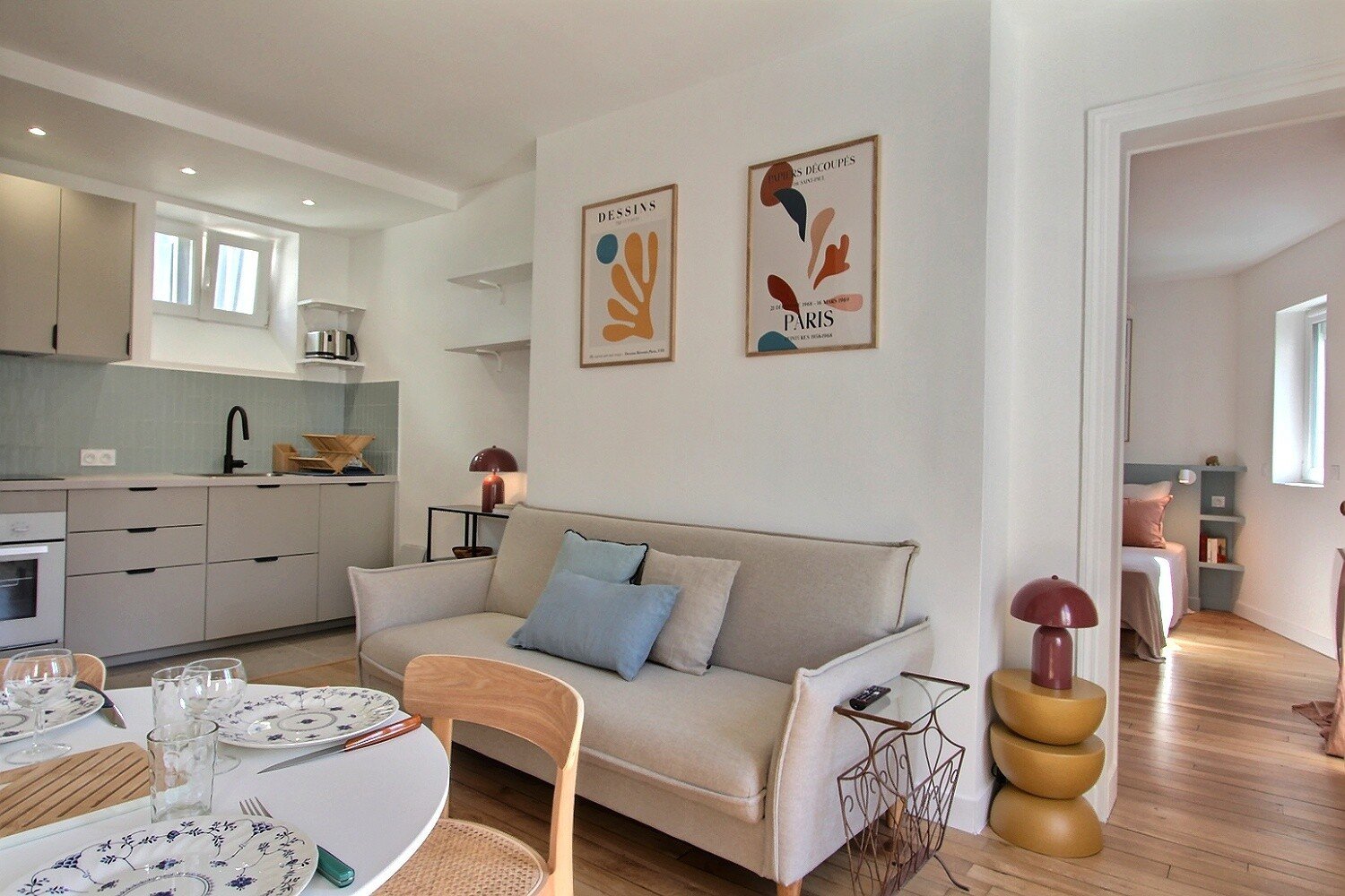 Location appartement 2 pièces à Paris, Boulevard Saint-Michel