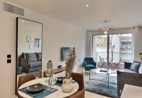 Appartement meublé 2 pièces à Paris 15e, Rue de Lourmel