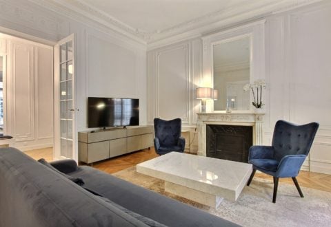 2 bedrooms apartment rental in Paris, Avenue Bertie Albrecht
