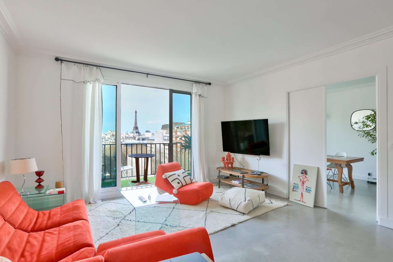 2 bedrooms apartment rental in Paris, Rue de Vaugirard