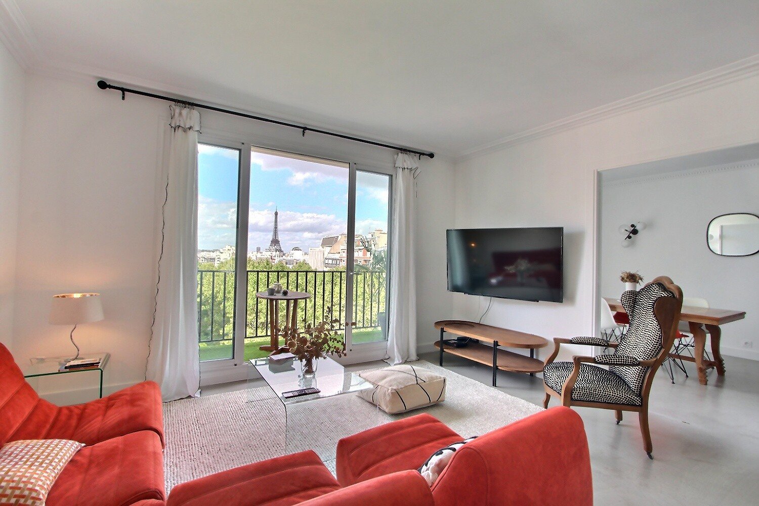 2 bedrooms apartment rental in Paris, Rue de Vaugirard