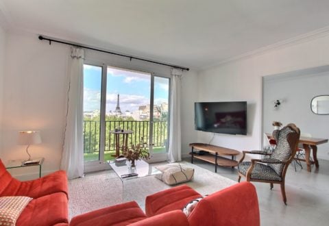 Appartement meublé 3 pièces à Paris 15e, Rue de Vaugirard